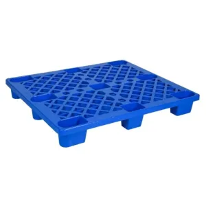 Pallet nhựa chân cốc PLC-01 XK màu xanh dương