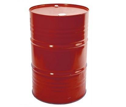 Phuy sắt sơn đỏ nâu nắp kín chụp trên nền trắng