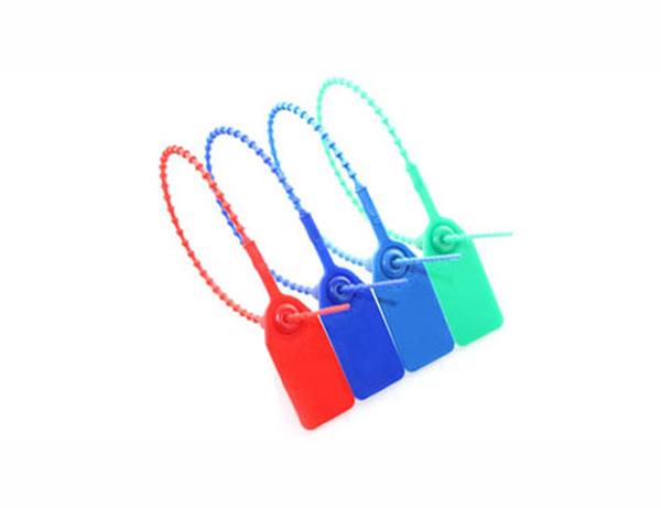 Bốn dây seal niêm phong nhựa nhiều màu, thân dây dạng hạt